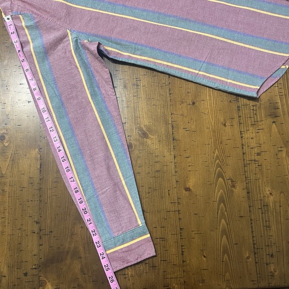 J. Crew Men's L Broken In Classic Fit Oxford Button Shirt Organic Cotton Preppy - Picture 8 of 8